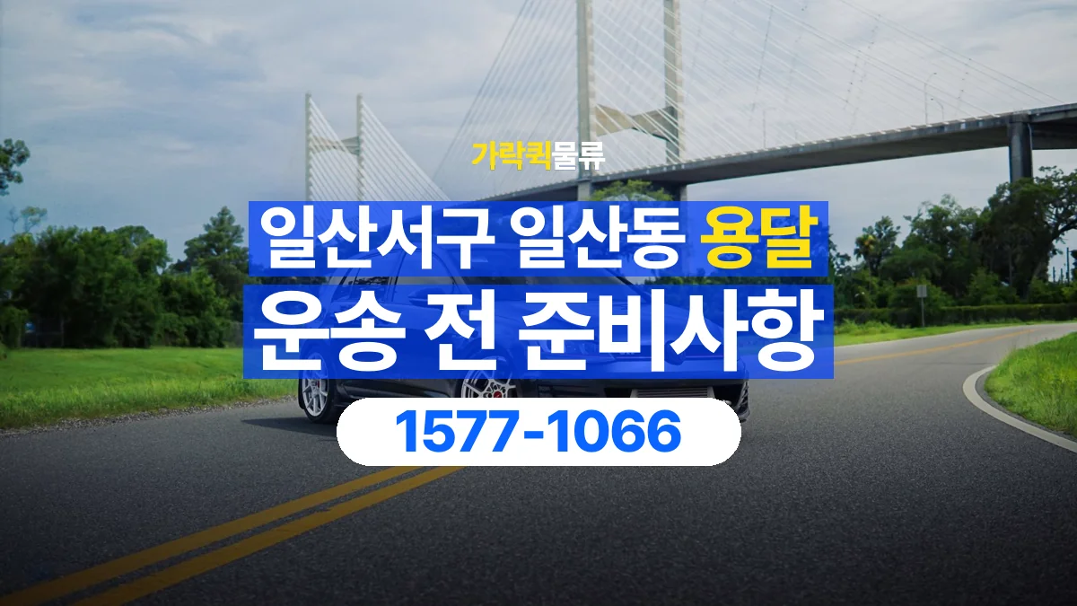 가락퀵물류 · 경기 고양시 일산서구 일산동 용달 화물 박스가 많을 때 수량과 부피 정리하는 법