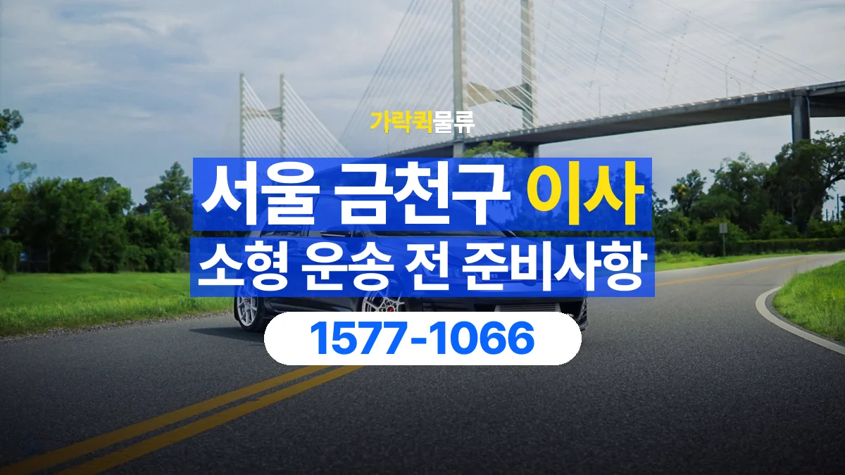 가락퀵물류 · 서울 금천구 소형 이사 용달 작은 짐이 많을 때 박스를 정리하는 법